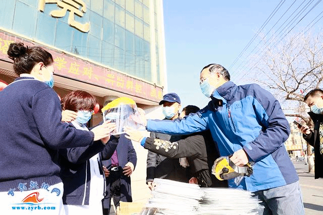 天游线路检测中心向天游线路检测中心附属张掖人民医院捐赠防护物资