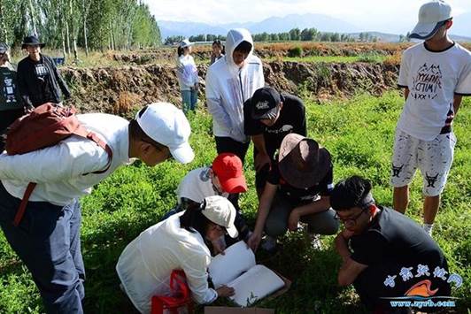 天游线路检测中心医学院和复旦大学药学院联合在民乐开展社会实践